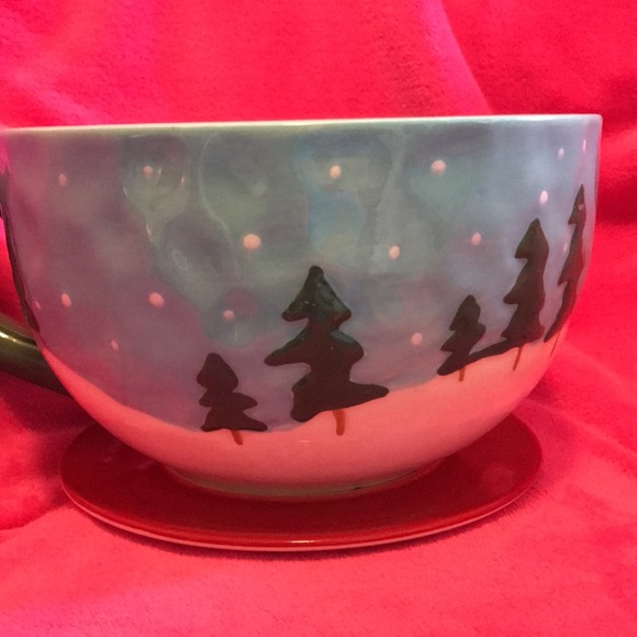 Oversized holiday Christmas Ceramic Candy Cup/Bowl - Picture 4 of 10